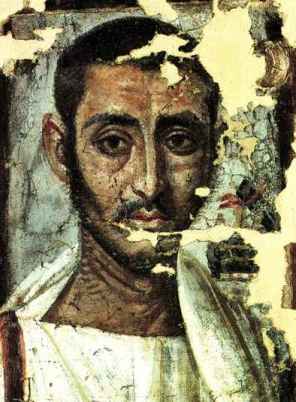 A Man, Antinoopolis, AD 225-250 (Athens, Benaki Museum, 6878)